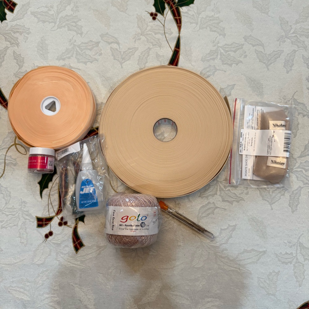 Ballet Pointe Shoe Supply Kit